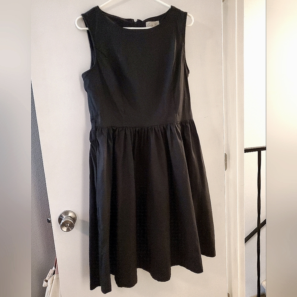 NWOT Lindy Bop Retro Reproduction Vintage Pinup 1950's Swing Dress w/ pockets 12